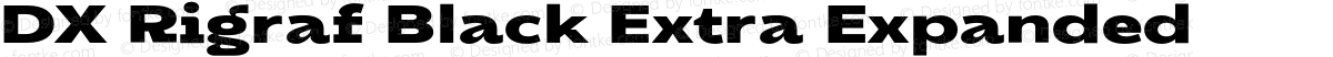 DX Rigraf Black Extra Expanded