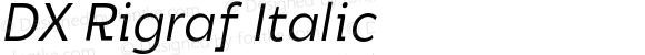 DX Rigraf Italic