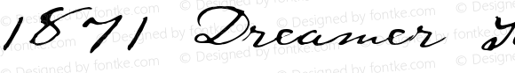 1871 Dreamer Script Regular