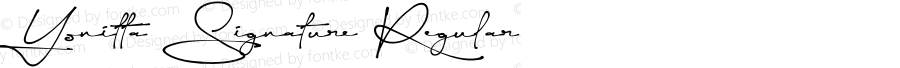 Yonitta Signature