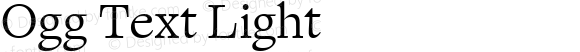 Ogg Text Light