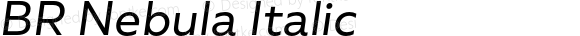 BR Nebula Italic