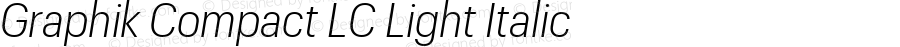 GraphikCompactLC-LightItalic