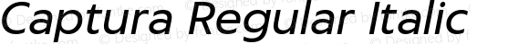 Captura Regular Italic