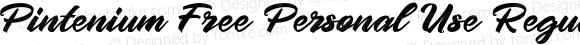 Pintenium Free Personal Use Regular