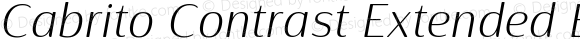 CabritoContrast-ExtBookItalic