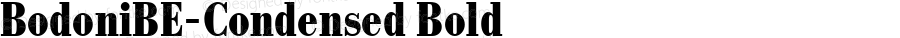 BodoniBE-Condensed Bold
