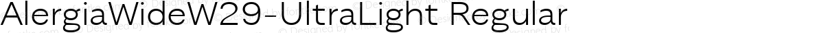 AlergiaWideW29-UltraLight Regular