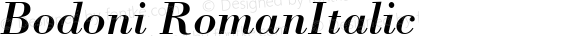 Bodoni-Italic