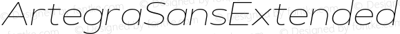 Artegra Sans Extended W05 Th It