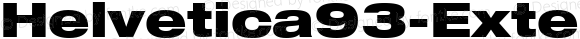 Helvetica93-ExtendedBlack Black