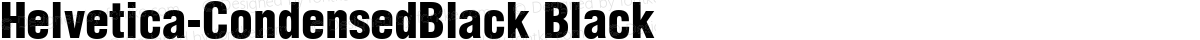 Helvetica-CondensedBlack Black