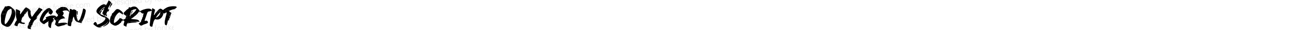 Oxygen Script