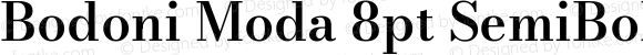 Bodoni Moda 8pt SemiBold