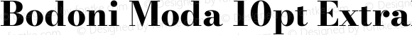 Bodoni Moda 10pt ExtraBold