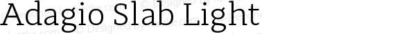 Adagio Slab Light