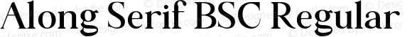 Along Serif BSC