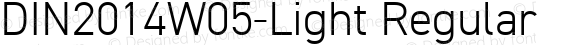 DIN2014W05-Light Regular