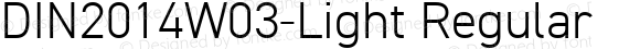 DIN2014W03-Light Regular