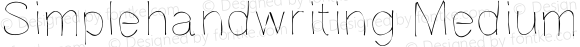 Simplehandwriting Medium