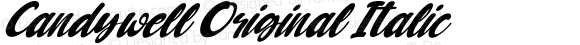 Candywell Original Italic