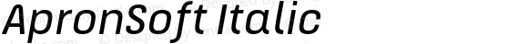 ApronSoft Italic