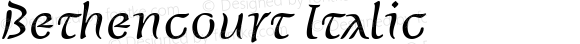 Bethencourt Italic