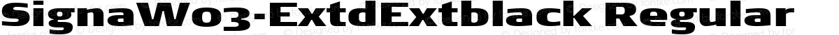 SignaW03-ExtdExtblack Regular
