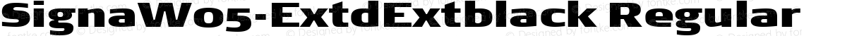 SignaW05-ExtdExtblack Regular