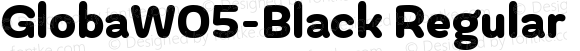GlobaW05-Black Regular