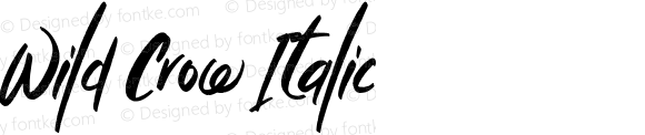 Wild Crow Italic