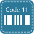 Code 11 Barcode online generate