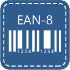 EAN-8 Barcode online generate