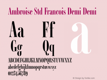 Ambroise Std Francois Demi