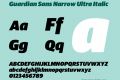 Guardian Sans Narrow Ultra