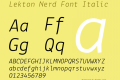 Lekton Nerd Font