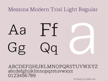 Messina Modern Light