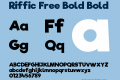 Riffic Free Bold