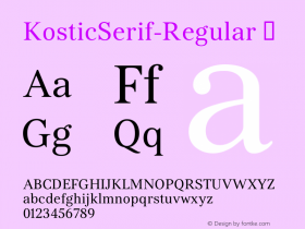 KosticSerif-Regular