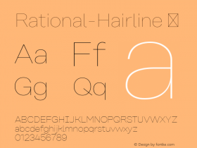 Rational-Hairline