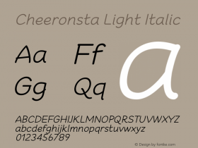 Cheeronsta Light