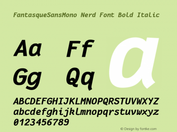 FantasqueSansMono Nerd Font