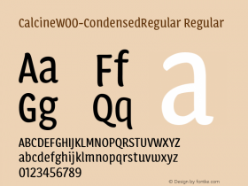 Calcine-CondensedRegular