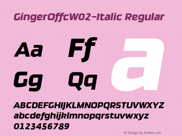 GingerOffc-Italic