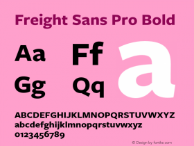 Freight Sans Pro