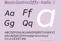 BasicGothicOffc-Italic