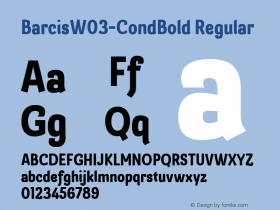 Barcis-CondBold