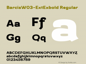 Barcis-ExtExbold