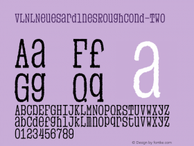 VLNLNeueSardinesRoughCond-Two