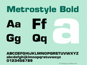 Metrostyle
